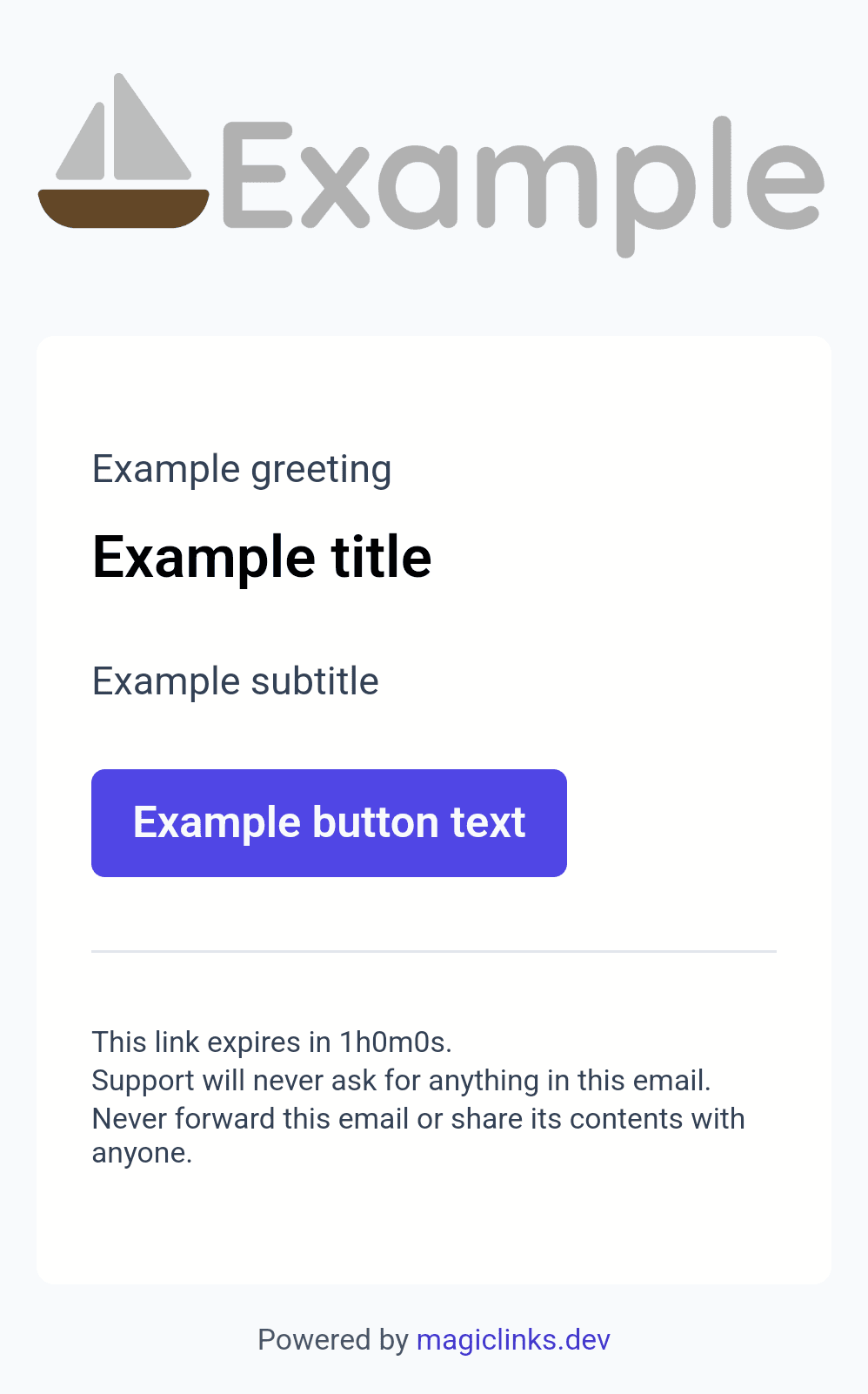 Desktop email light theme